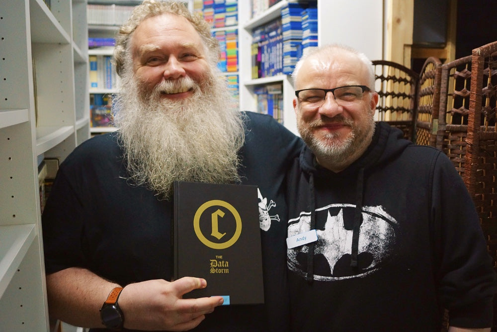 The Data Storm in a Retro Computer Museum