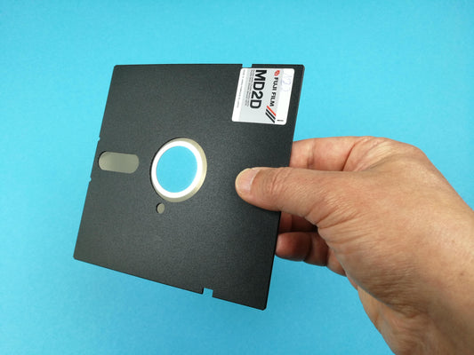 The special treat of 5¼-inch floppy disks