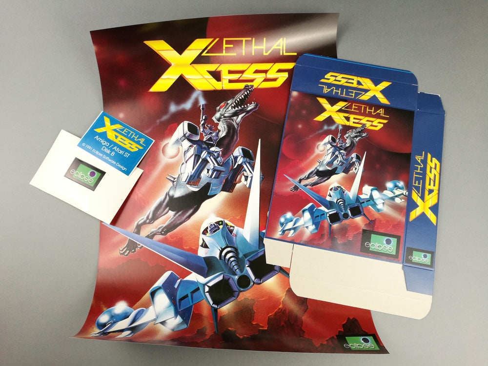 LETHAL XCESS – Original Game Poster